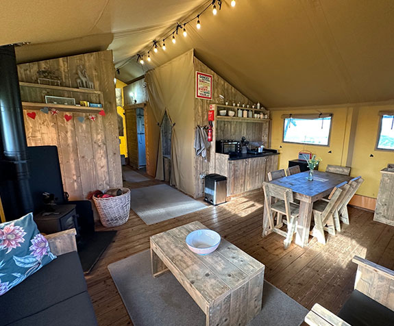 safari tent bedroom norwich