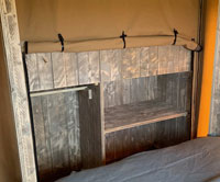 Safari Tent Glamping Bedroom Norwich